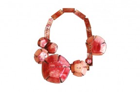 necklace "rosada"